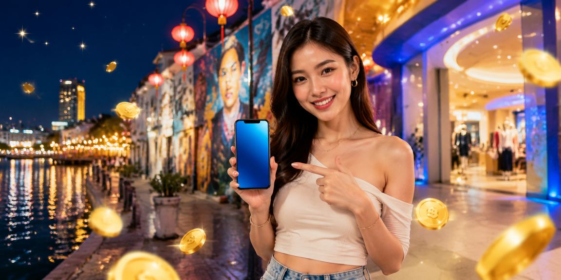 Paparan aplikasi kasino e510 untuk Baccarat di skrin telefon pintar pengguna Pulau Pinang